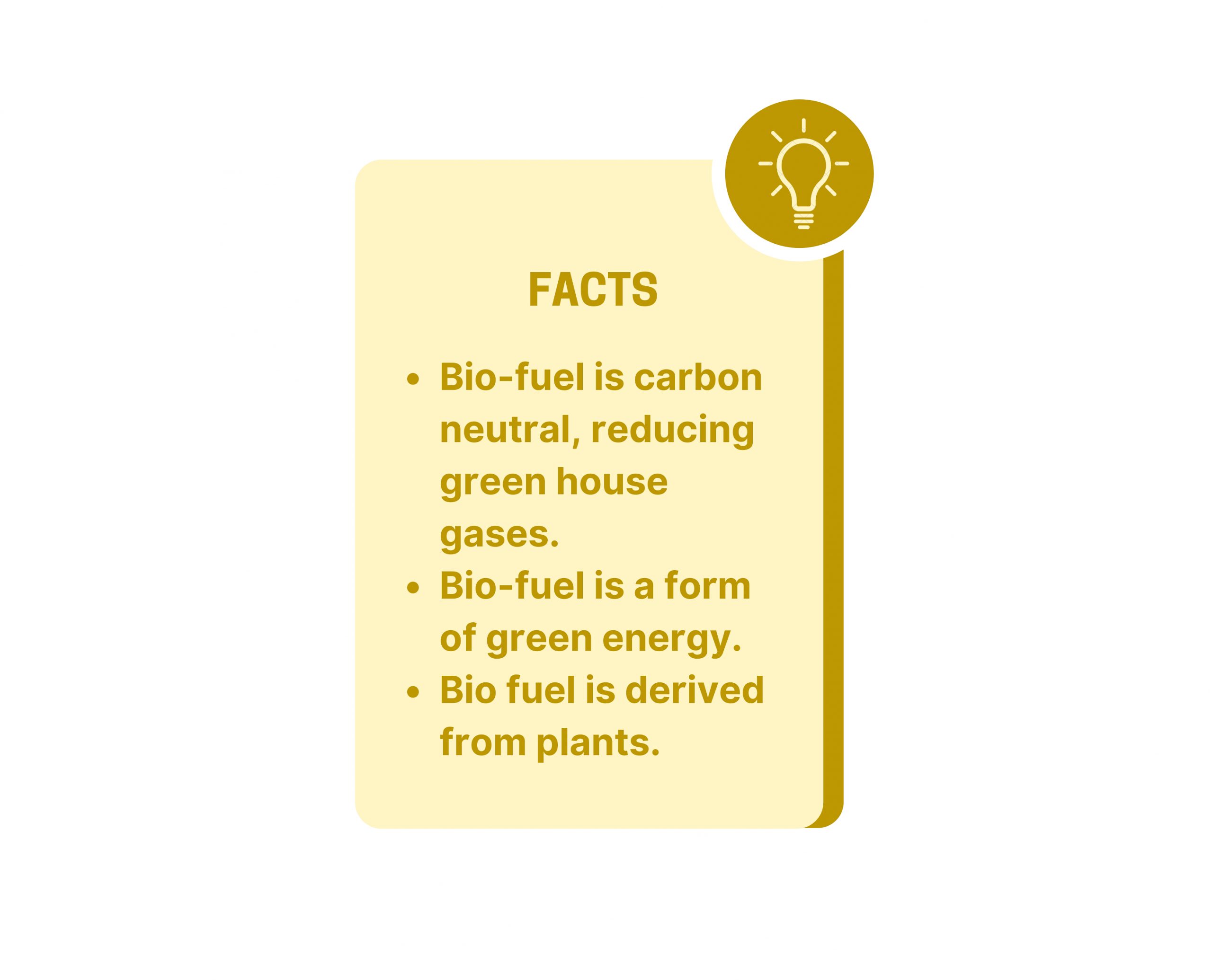 Biofuel facts